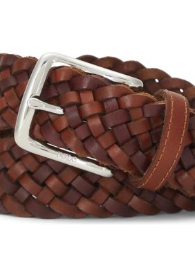 Polo Ralph Lauren Braided Leather Belt | belk