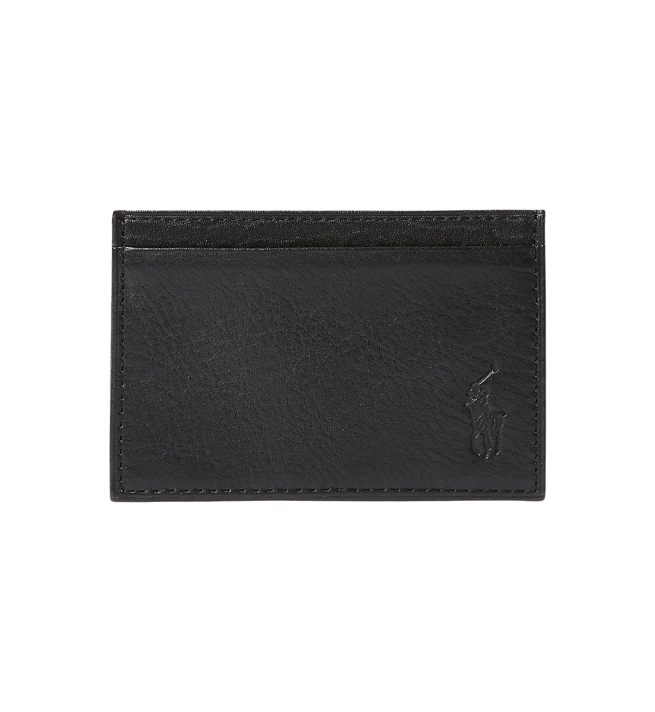 Pebbled Leather Card Case