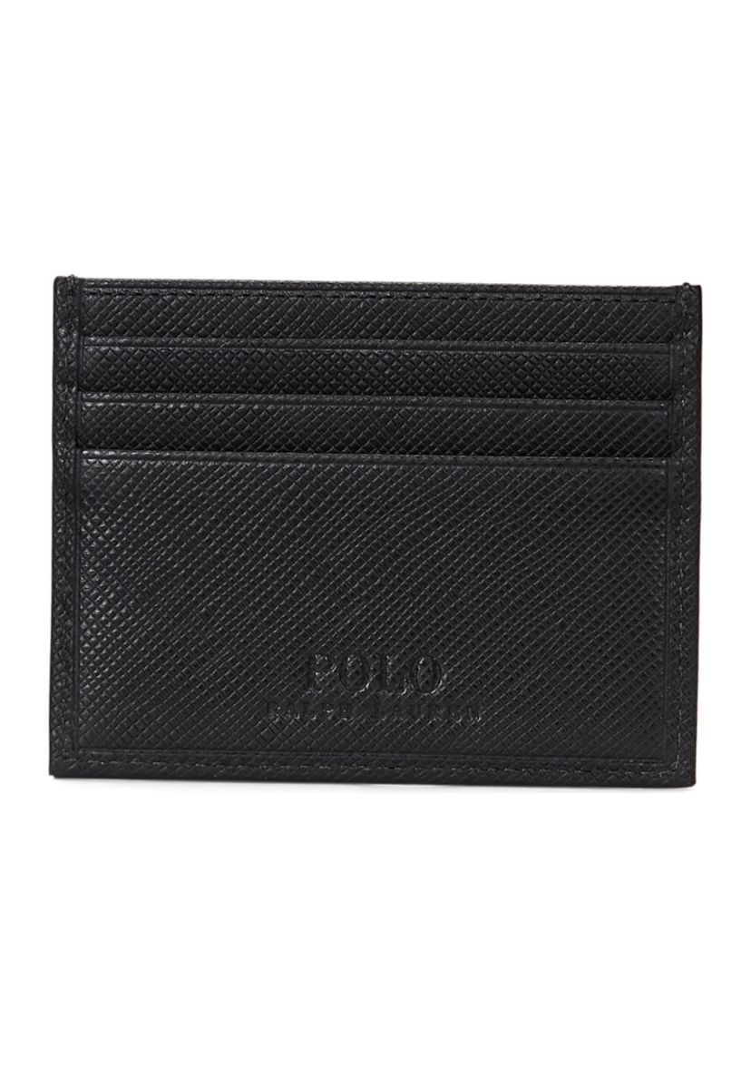 Pebbled Leather Card Case
