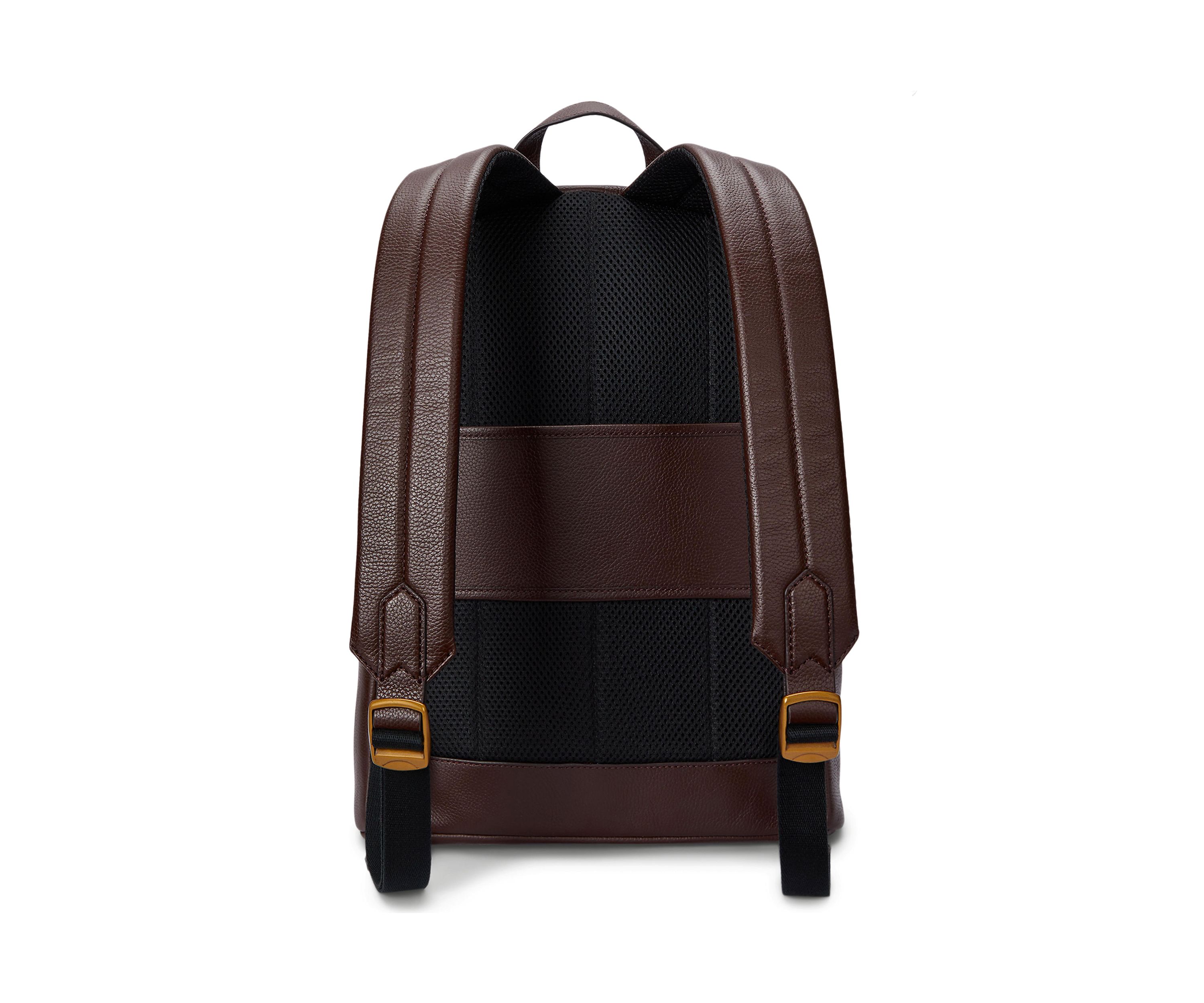 Pebbled Leather Backpack