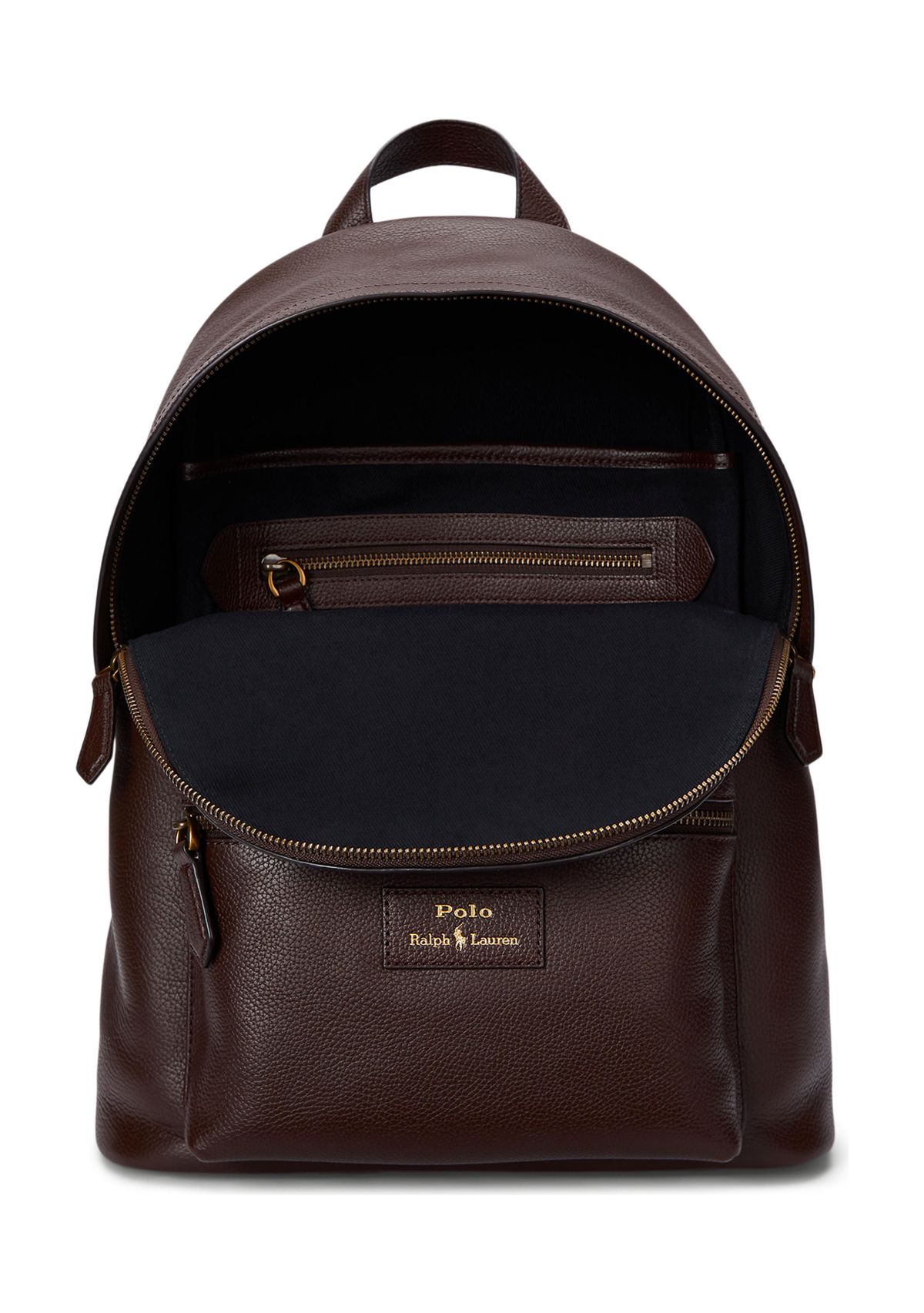 Pebbled Leather Backpack