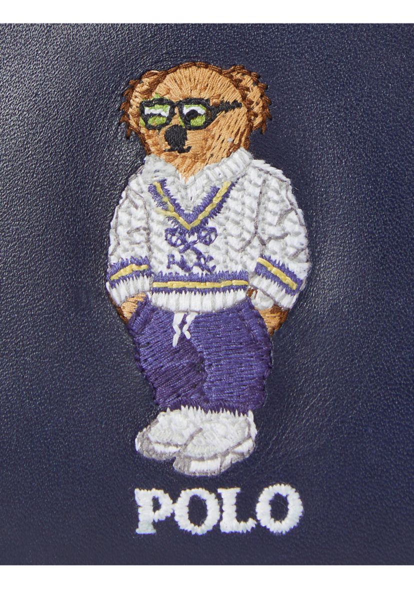 Polo Bear Leather Card Case