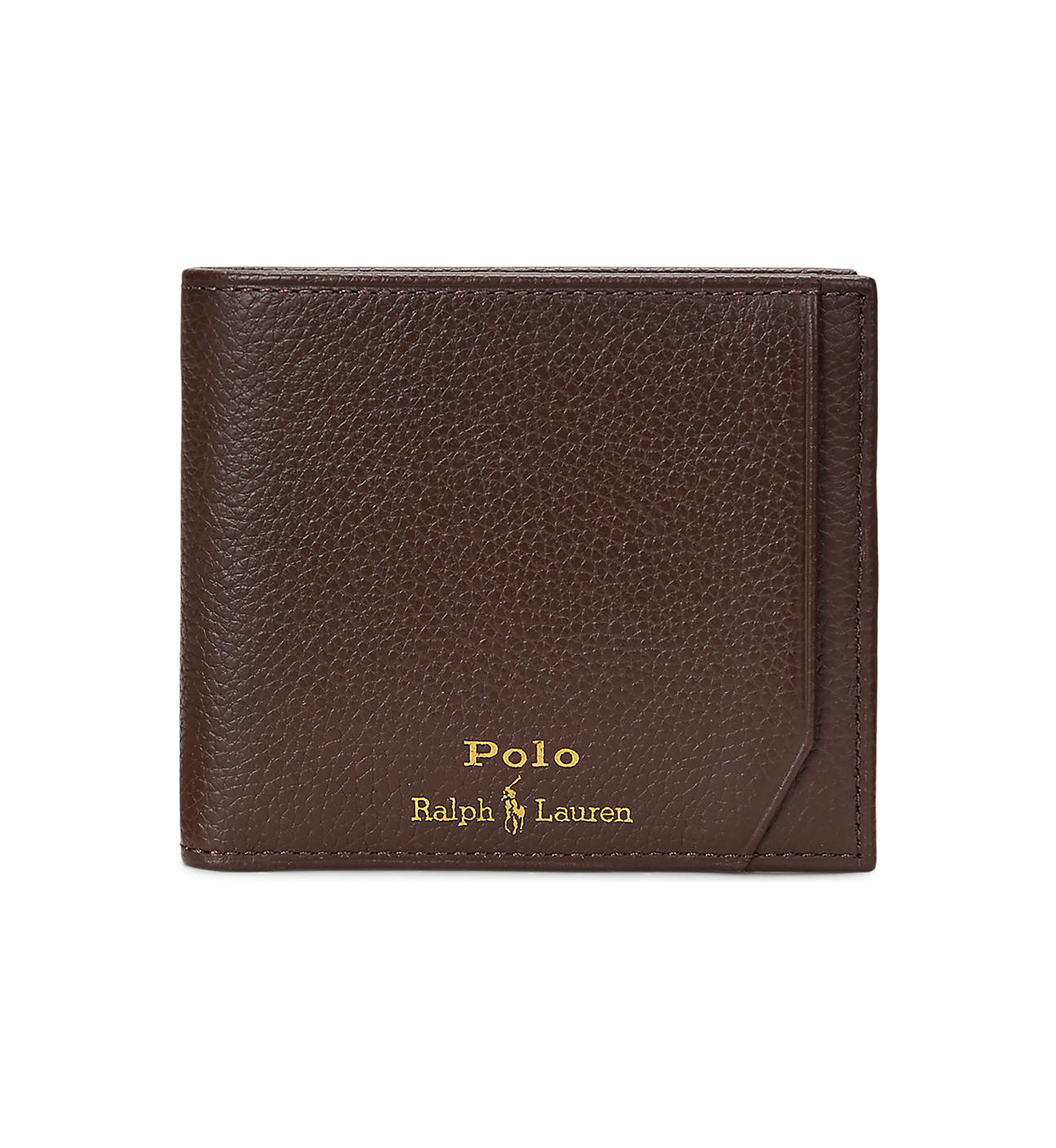Polo Ralph Lauren Pebbled Leather Billfold Wallet | Belk