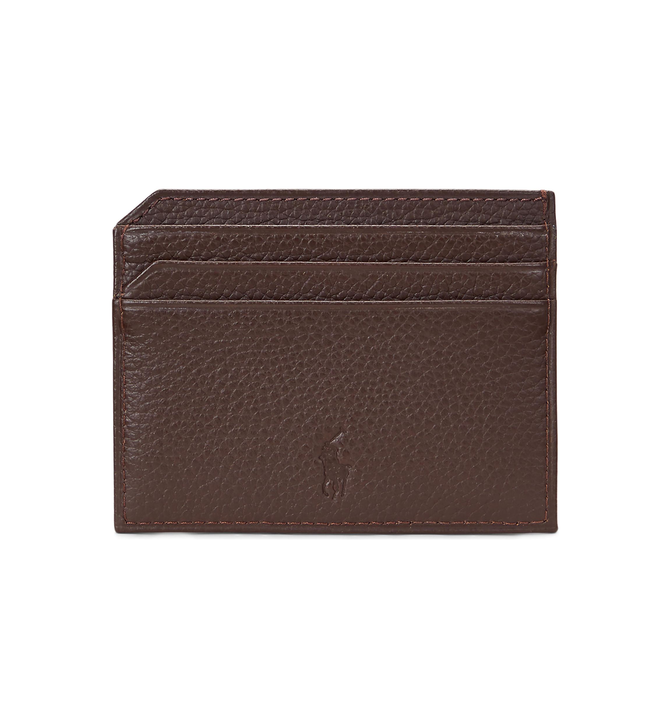 Smooth Leather Billfold Wallet