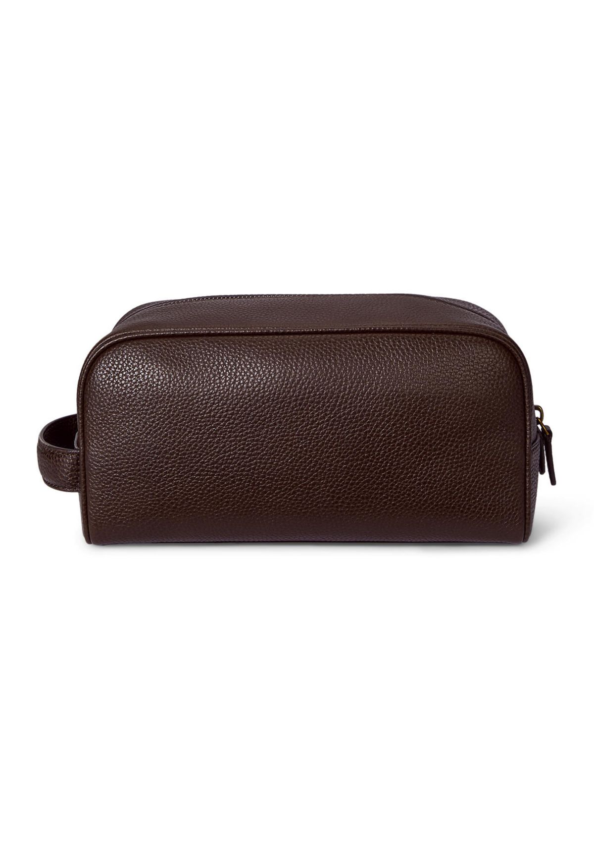 Pebbled Leather Travel Case