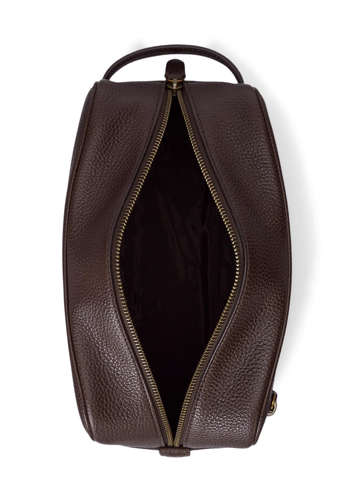 Pebbled Leather Travel Case