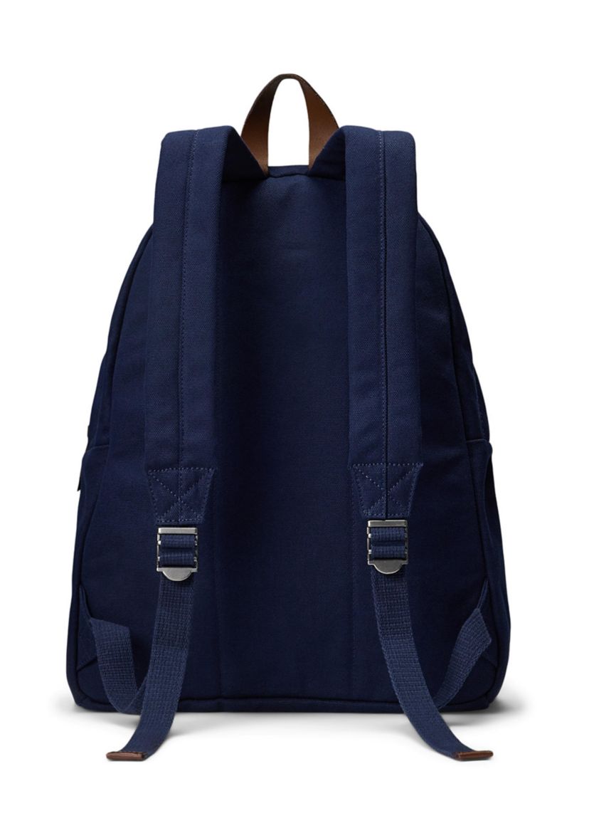 Polo Bear Canvas Backpack