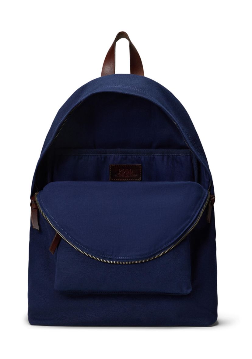 Polo Bear Canvas Backpack