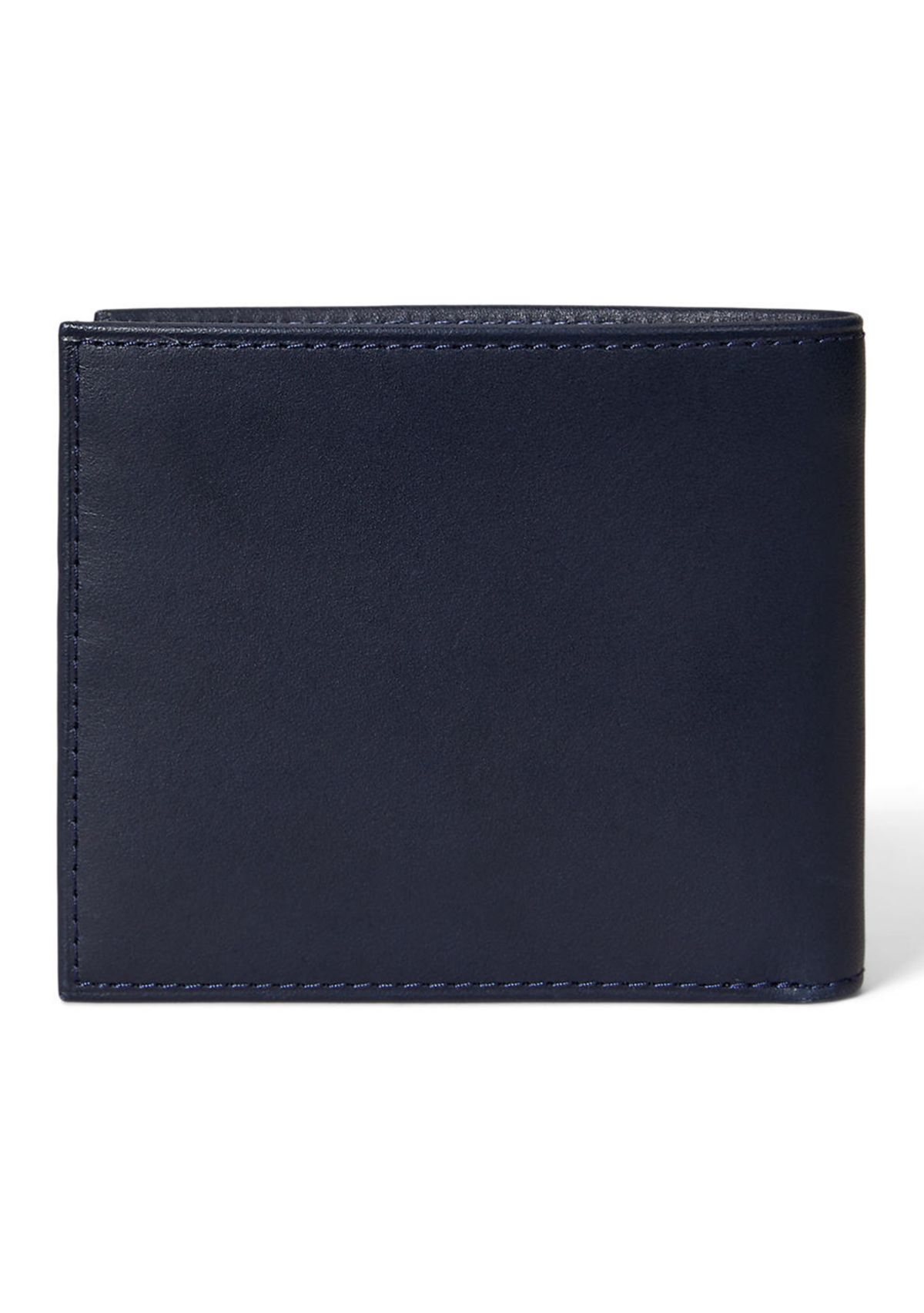 Polo Bear Leather Billfold Wallet