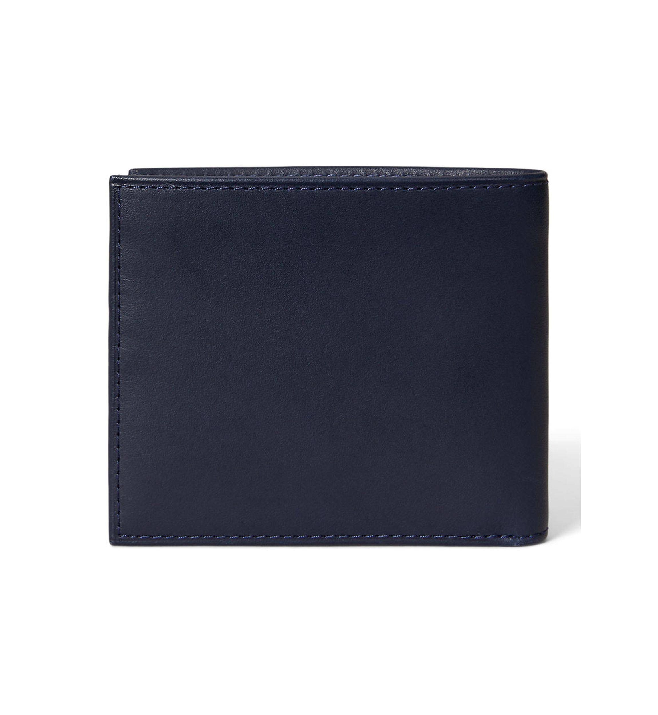 Polo Bear Leather Billfold Wallet