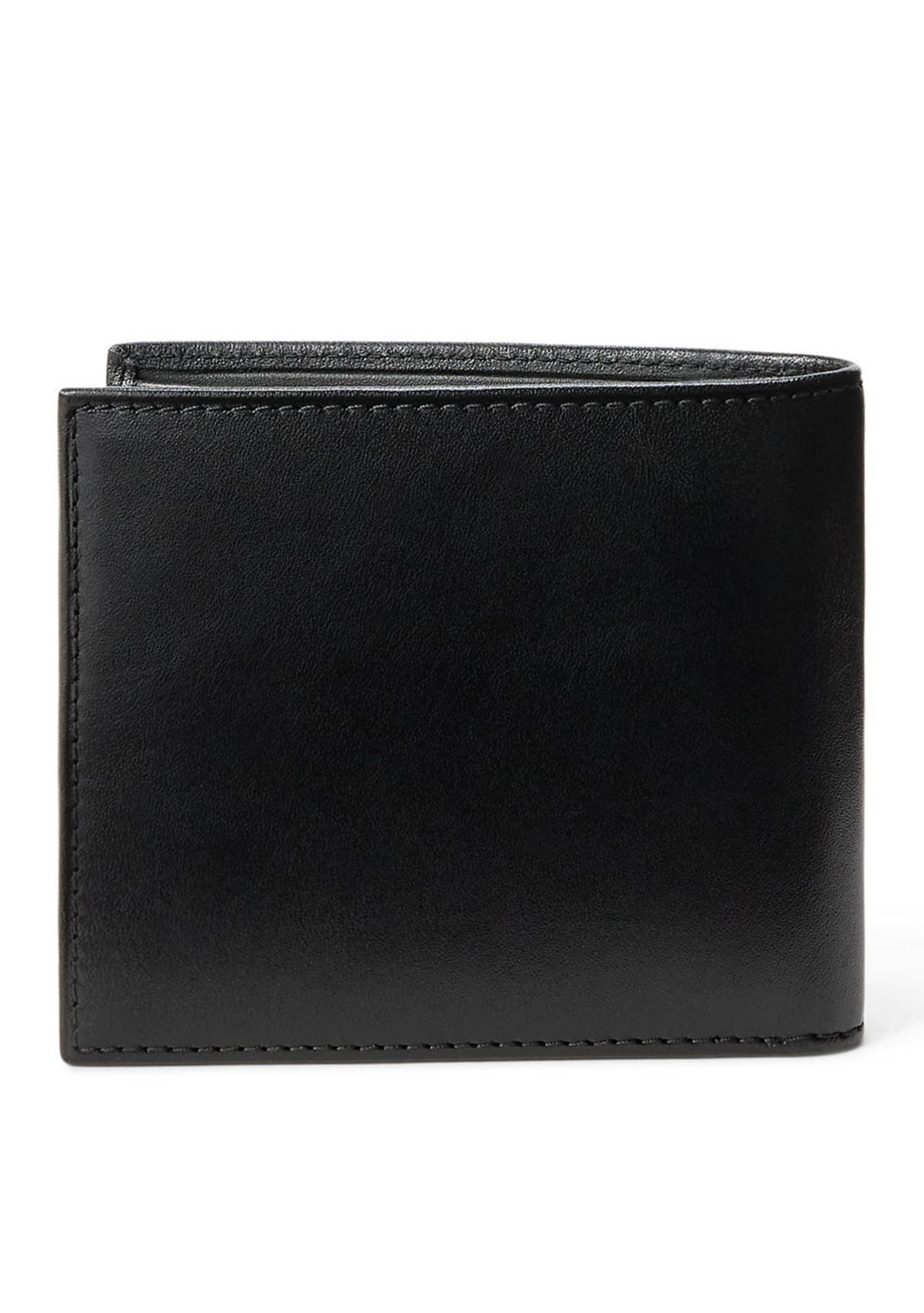 Womens Polo Bear Leather Billfold Wallet