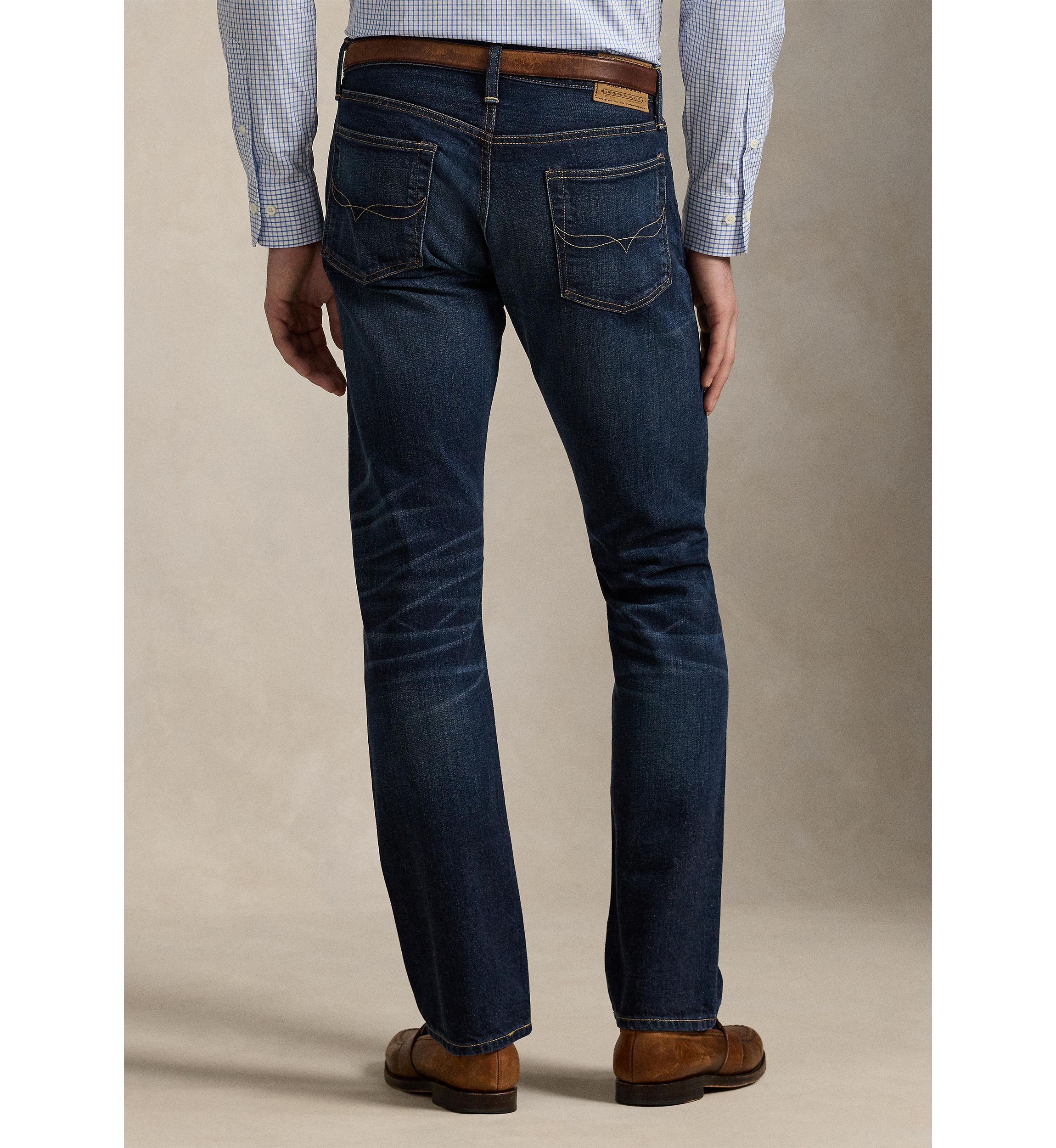 Varick Slim Straight Stretch Jeans