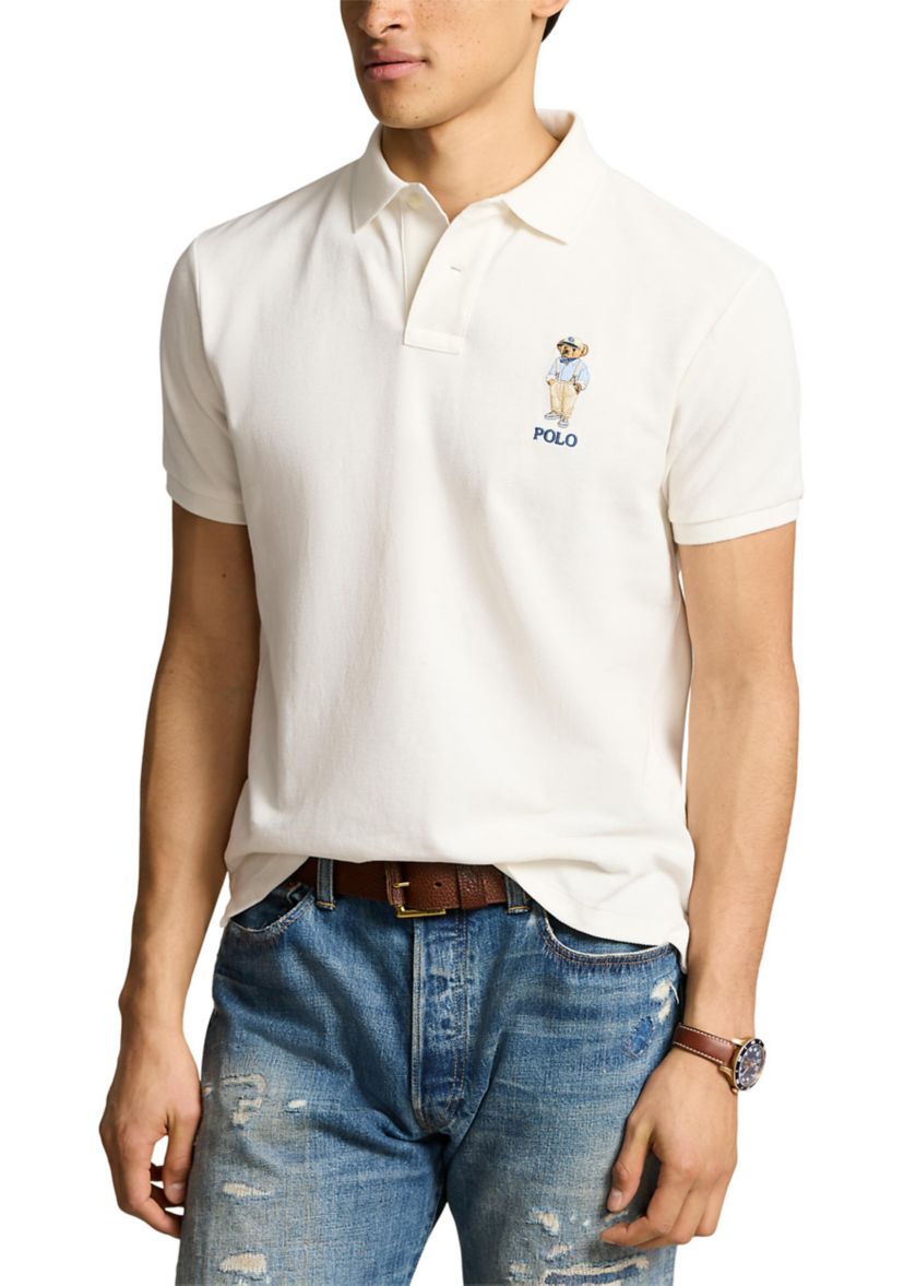 Custom Slim Fit Polo Bear Polo Shirt