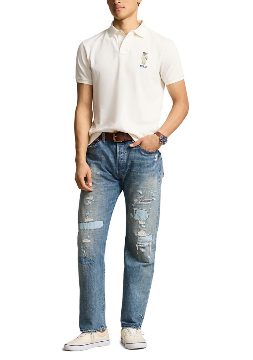 Custom Slim Fit Polo Bear Polo Shirt