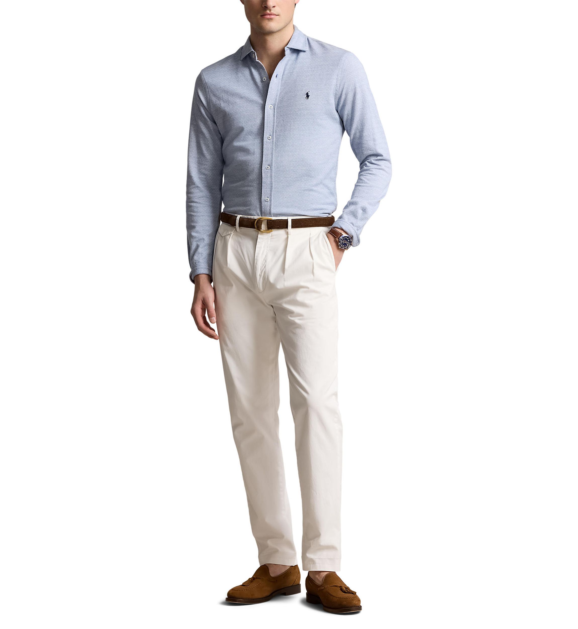 Dot Jacquard Shirt