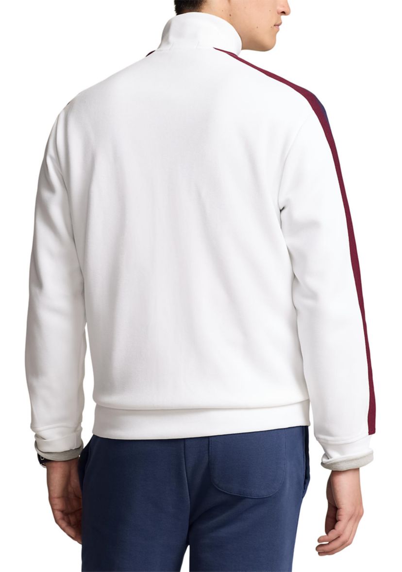 Double-Knit Mesh Track Jacket