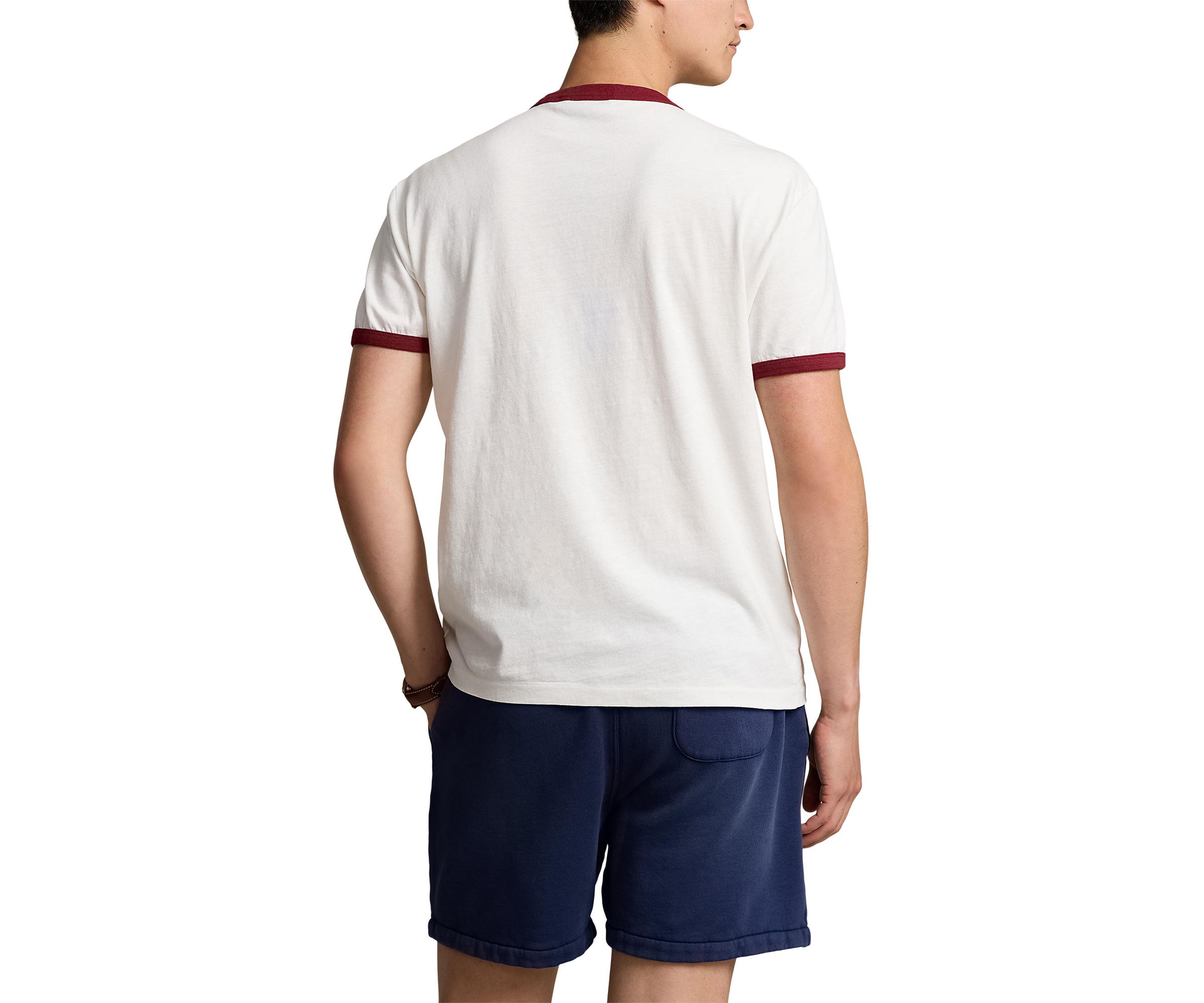 Classic Fit Logo Slub Jersey T-Shirt