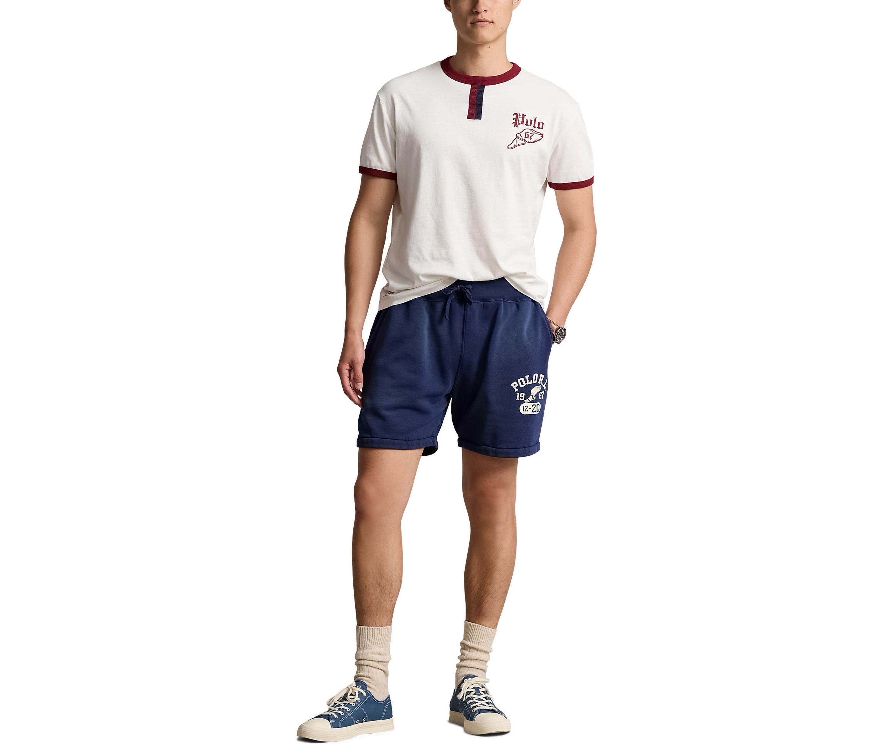 Classic Fit Logo Slub Jersey T-Shirt