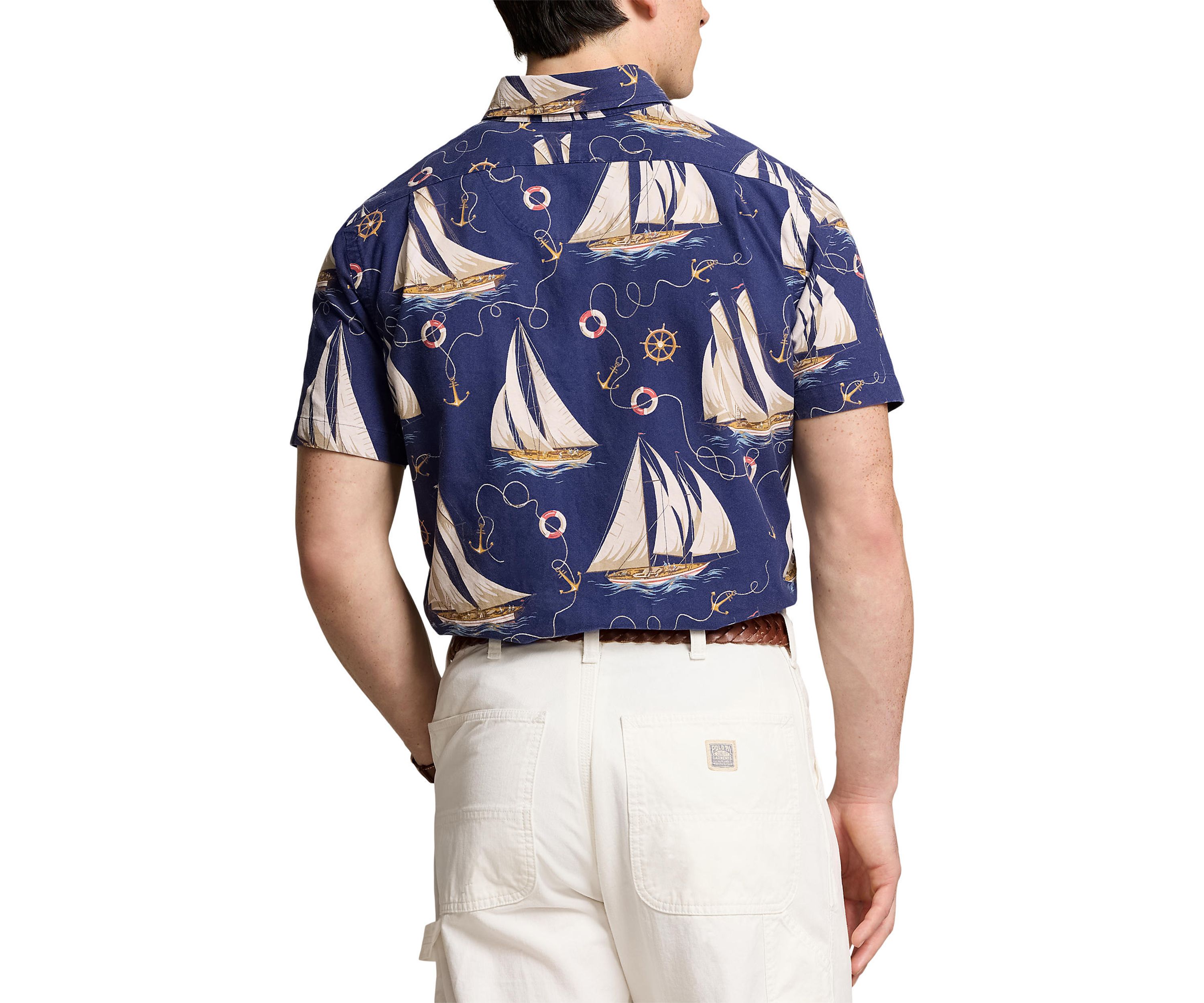 Classic Fit Nautical Oxford Shirt