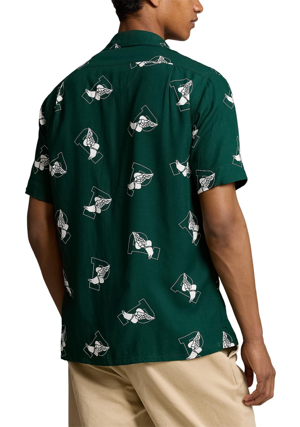 Classic Fit P-Wing Camp Shirt