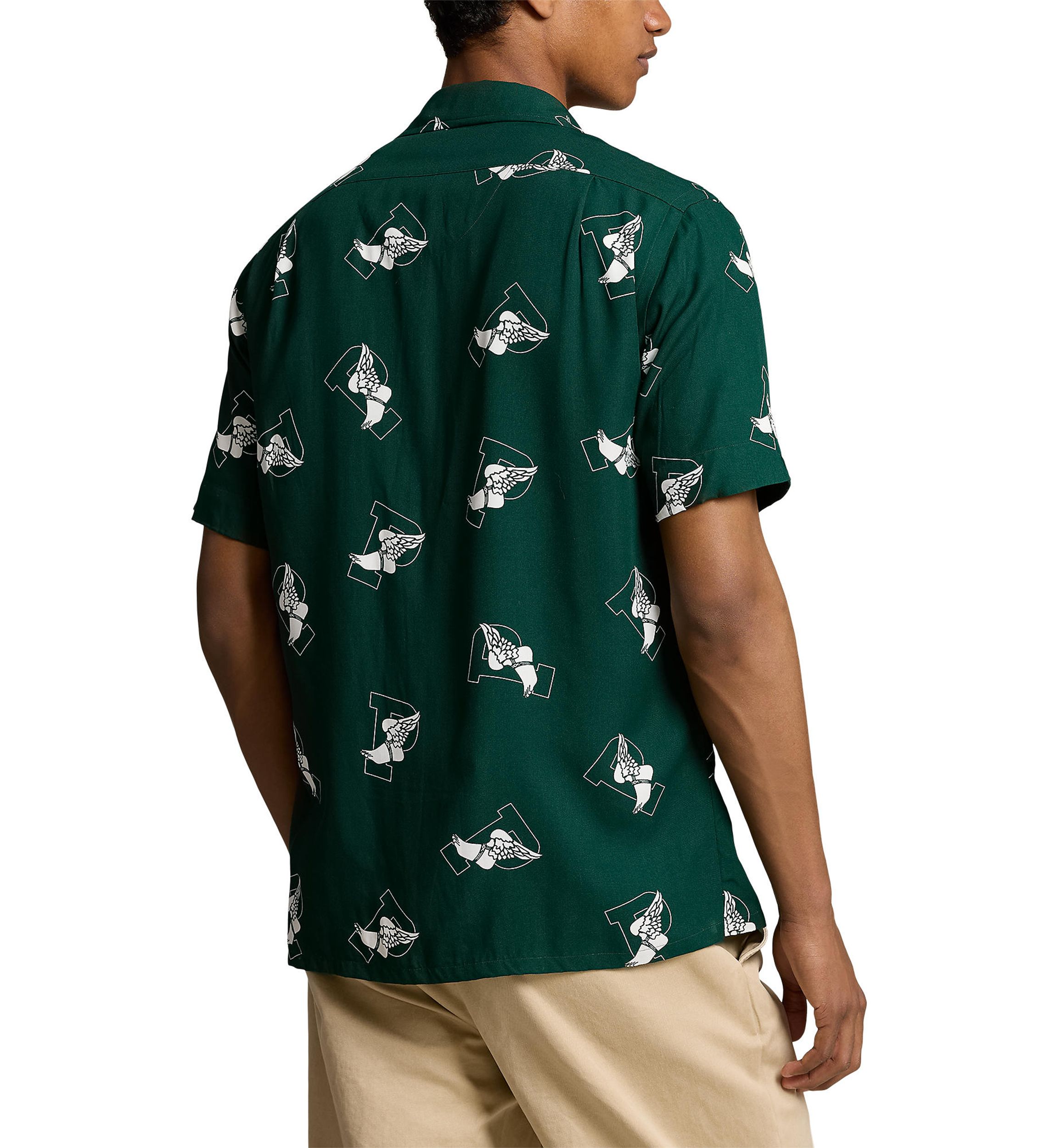 Classic Fit P-Wing Camp Shirt