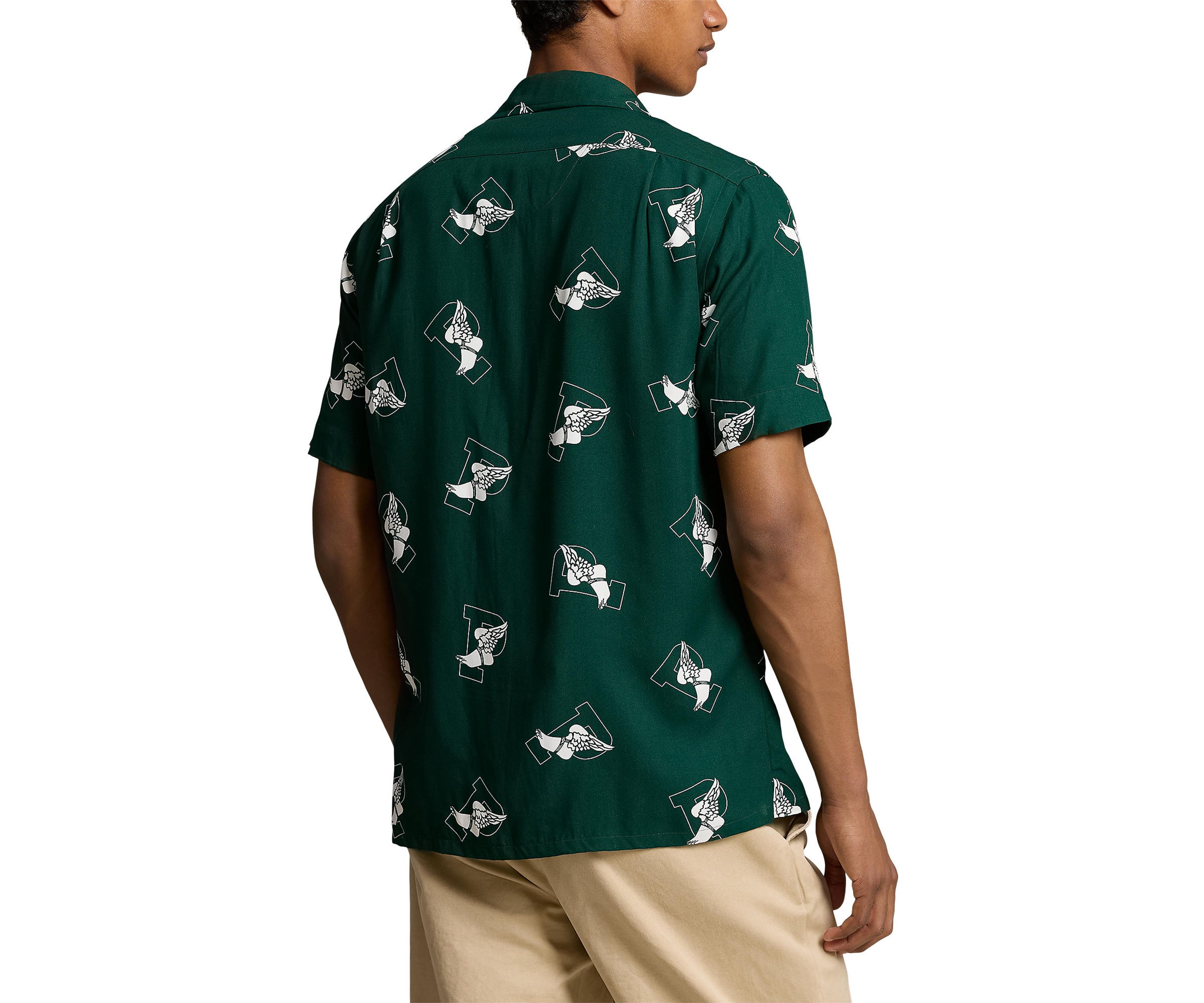 Classic Fit P-Wing Camp Shirt