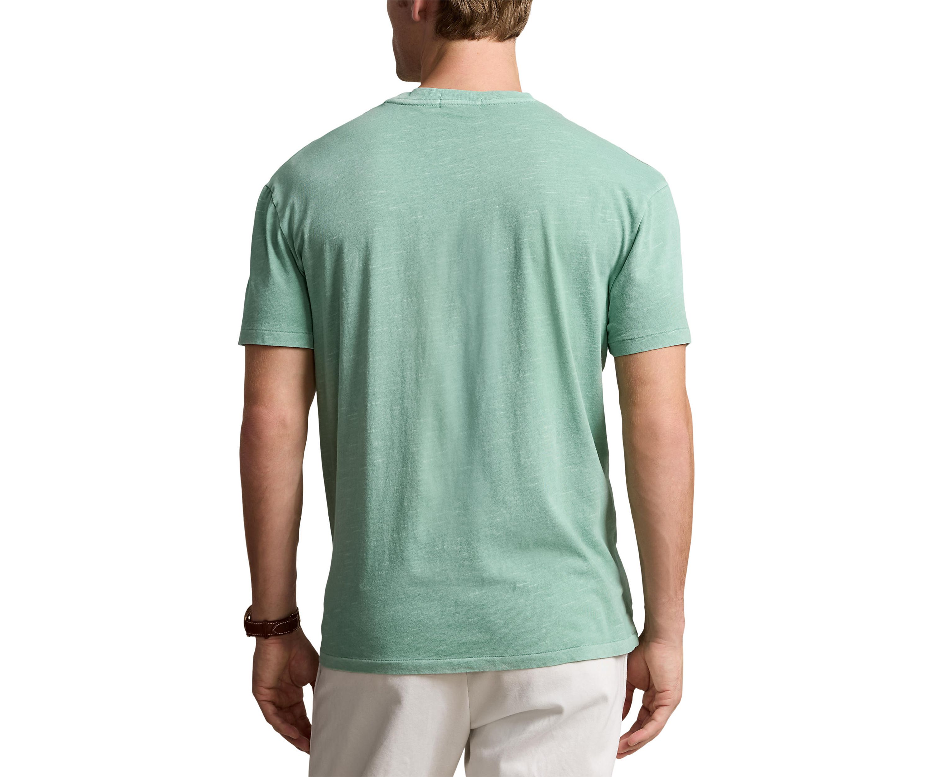 Classic Fit Slub Jersey Graphic T-Shirt