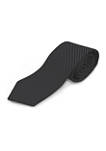 Micro Dot Solid Black Tie