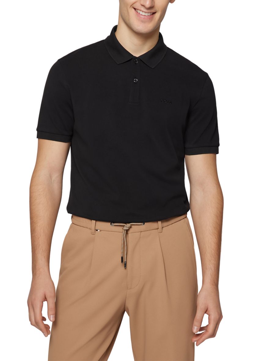 Mens Air Short Sleeve Pallas Jersey Knit Polo Shirt