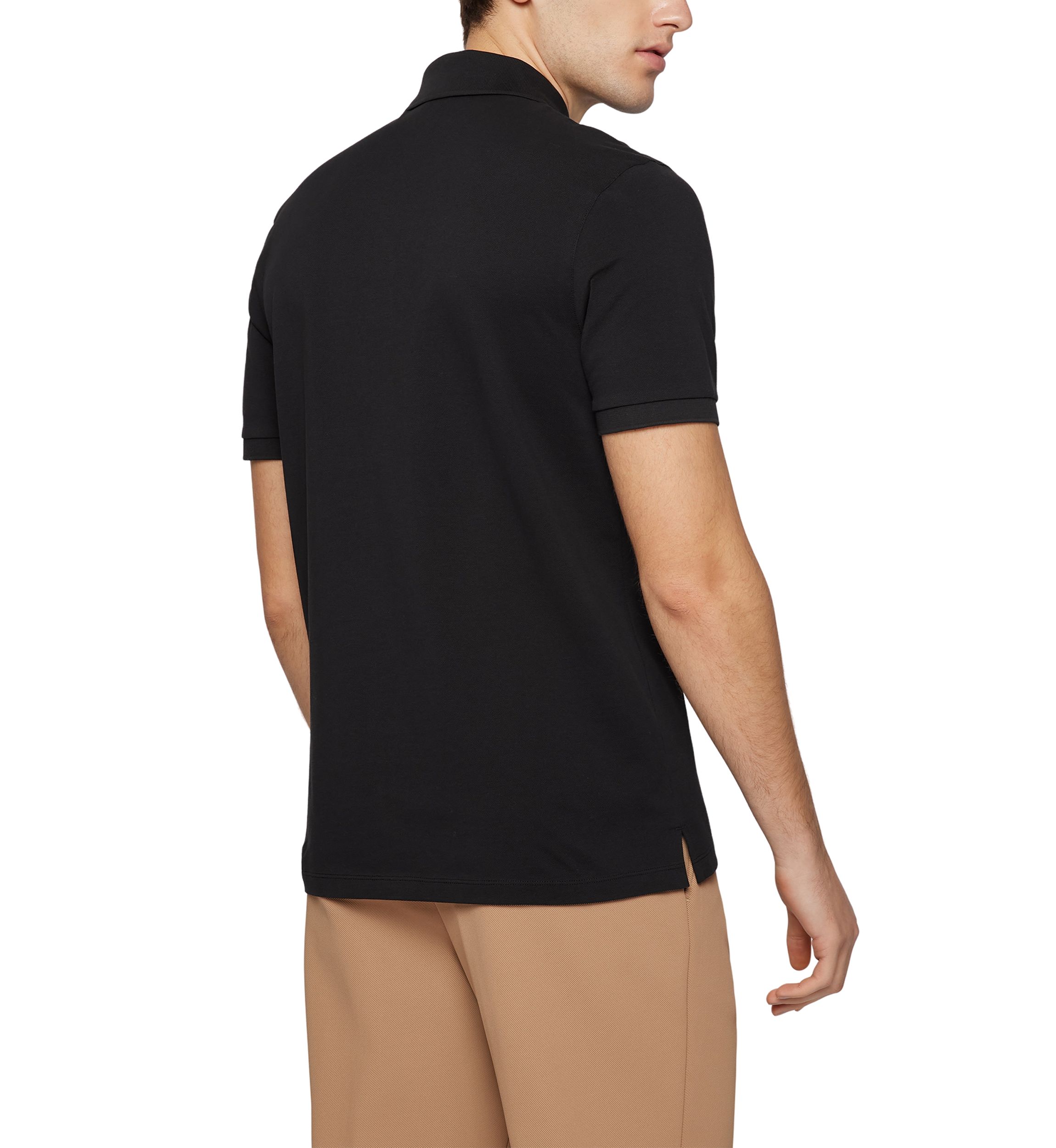 Mens Air Short Sleeve Pallas Jersey Knit Polo Shirt