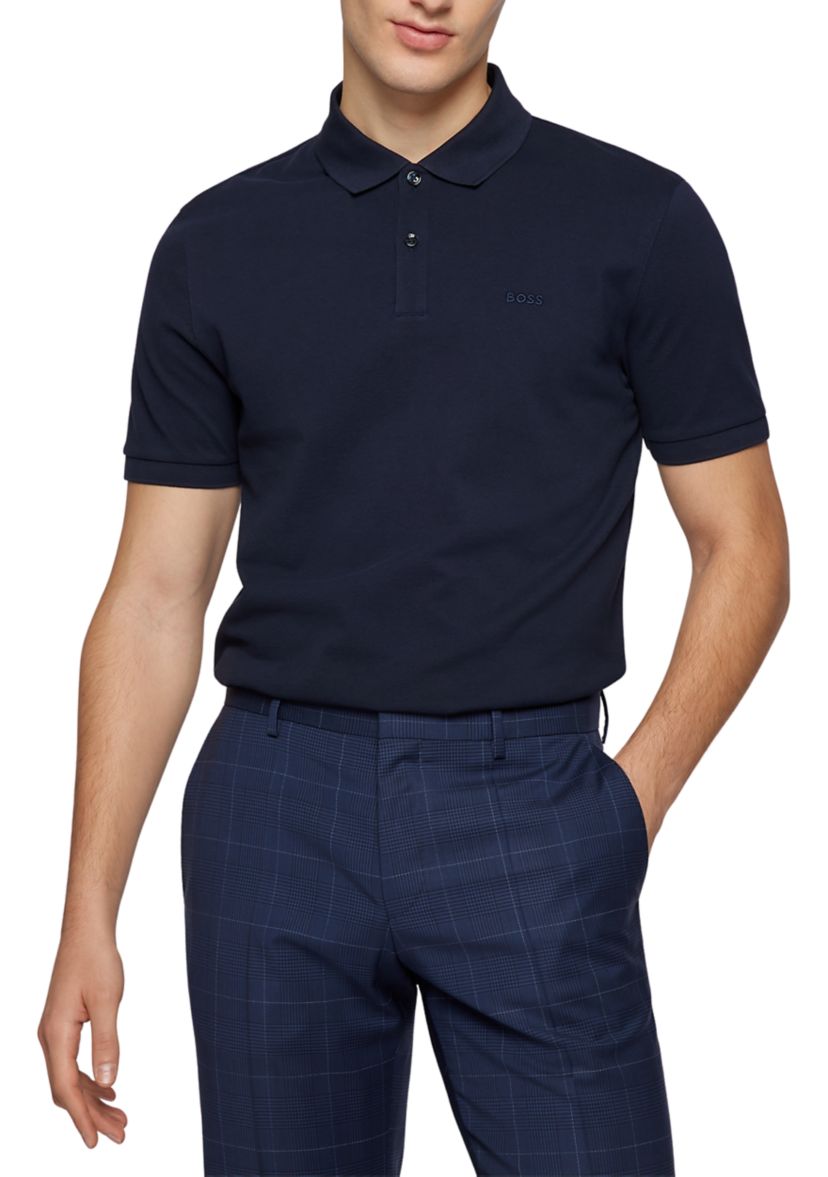 Mens Air Short Sleeve Pallas Jersey Knit Polo Shirt