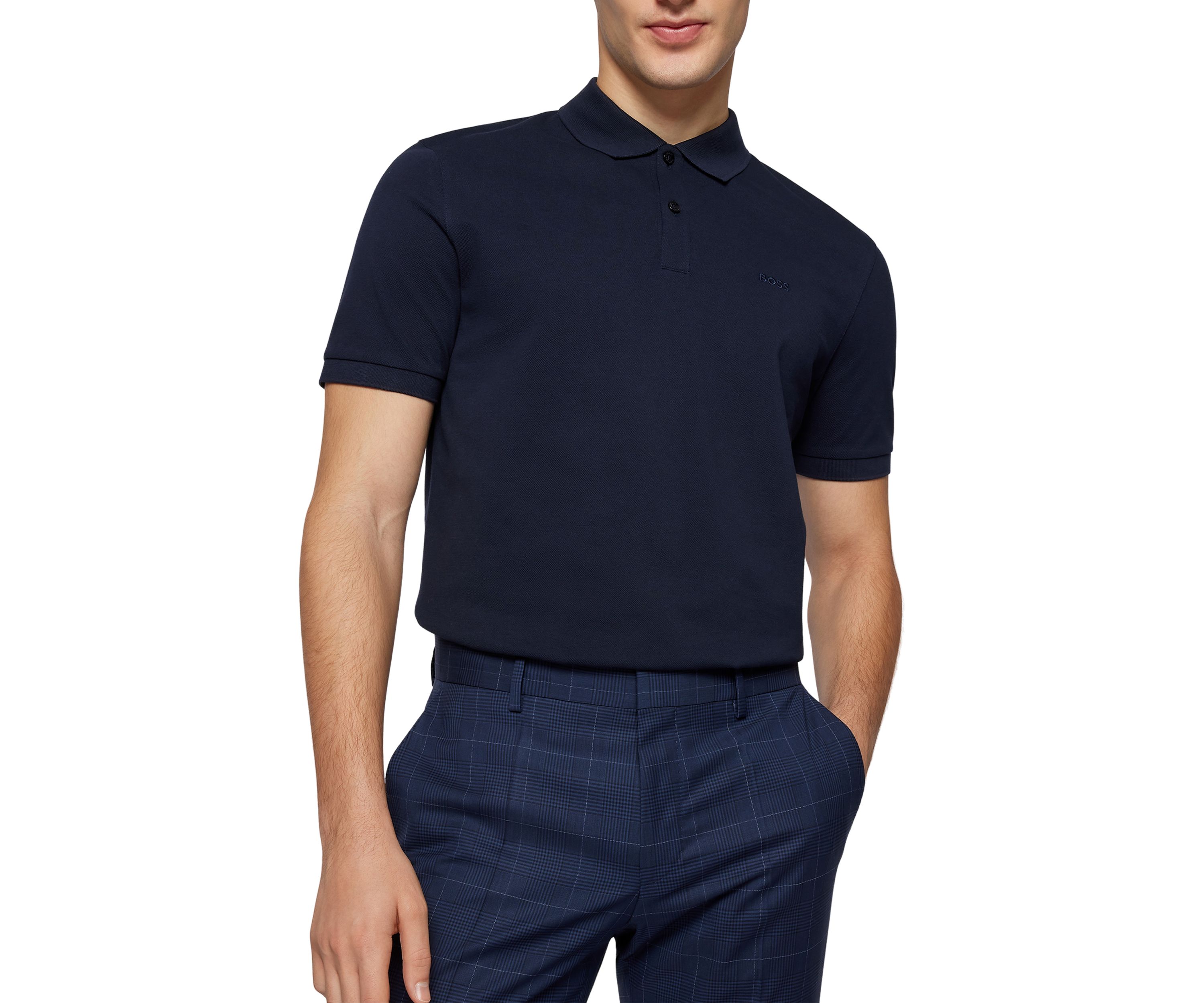 Mens Air Short Sleeve Pallas Jersey Knit Polo Shirt