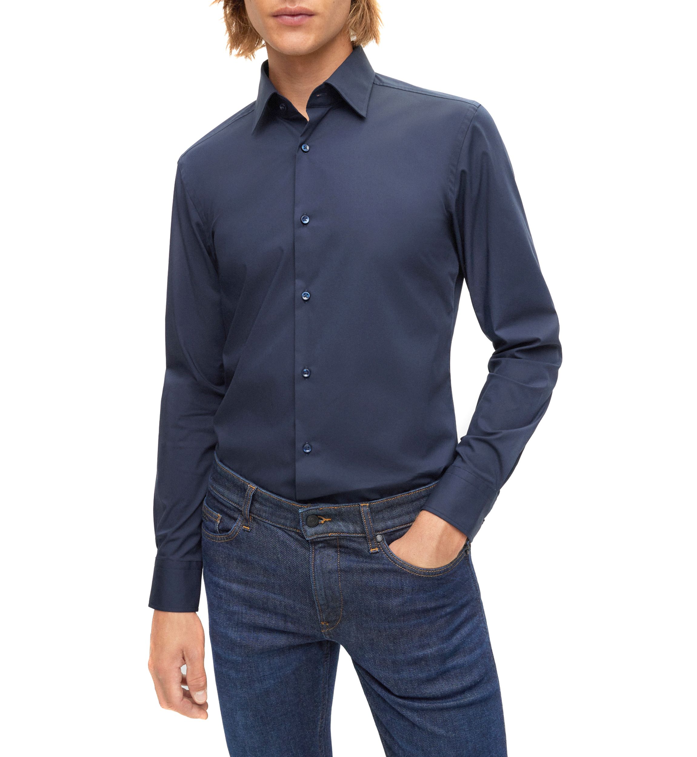 Hank Kent Button-Up Dress Shirt