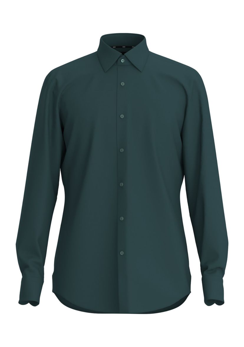 Long Sleeve Cotton Dress Shirt 