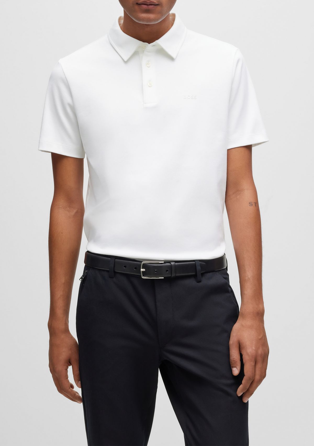 Chuck Plain Leather Belt