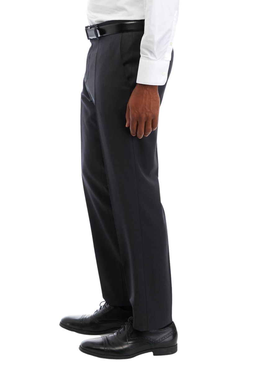 Mens Slim Fit Solid Suit Separate Pants