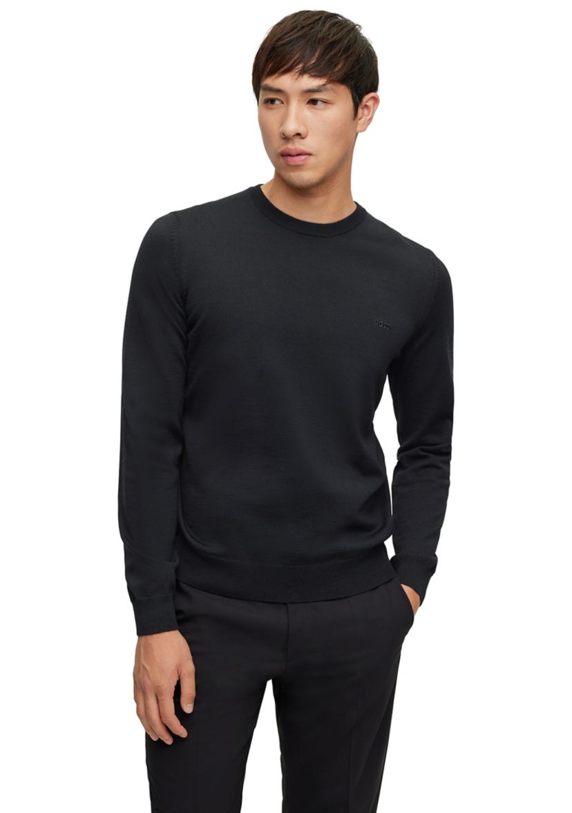 Long Sleeve Virgin Wool T-Shirt 