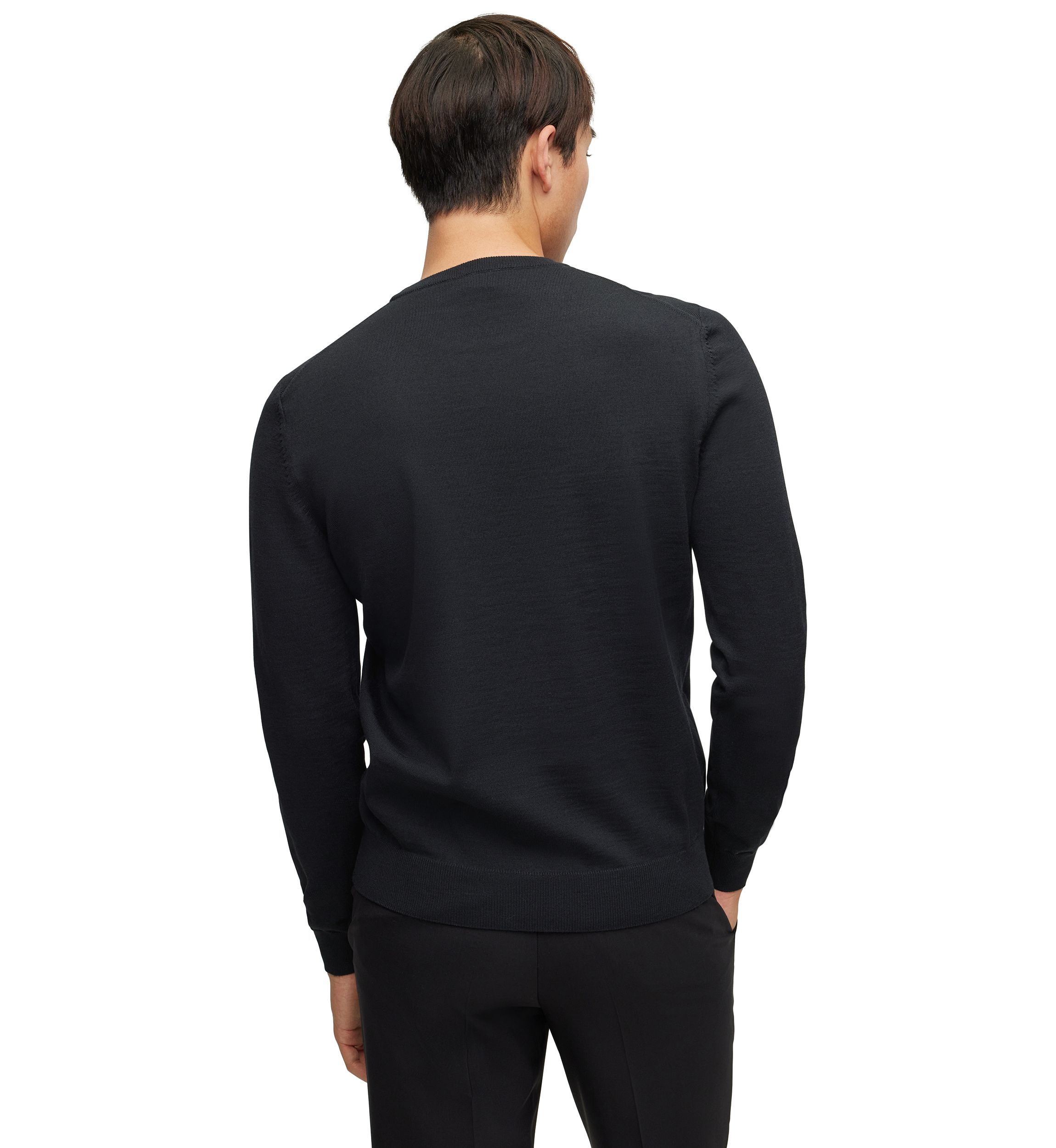 Long Sleeve Virgin Wool T-Shirt 