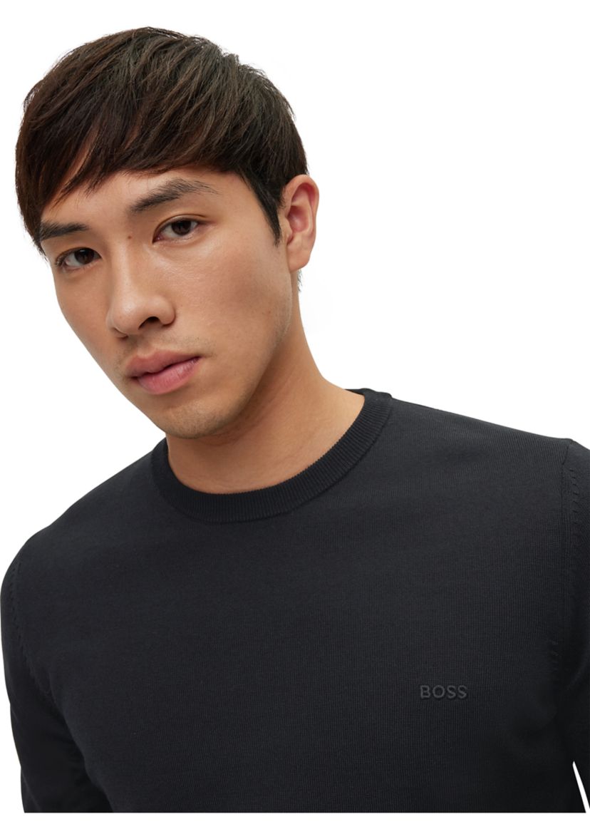Long Sleeve Virgin Wool T-Shirt 
