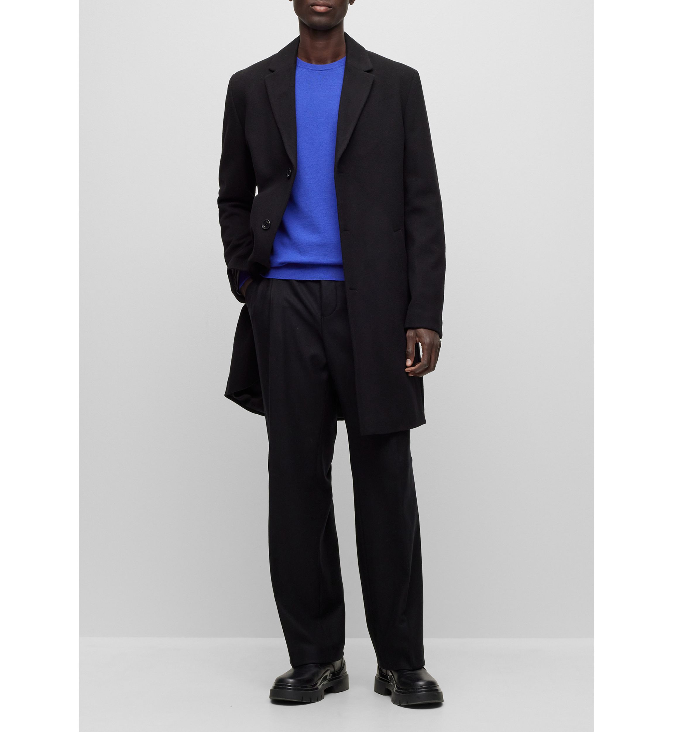 Mens Knitwear Regular Fit Sweater