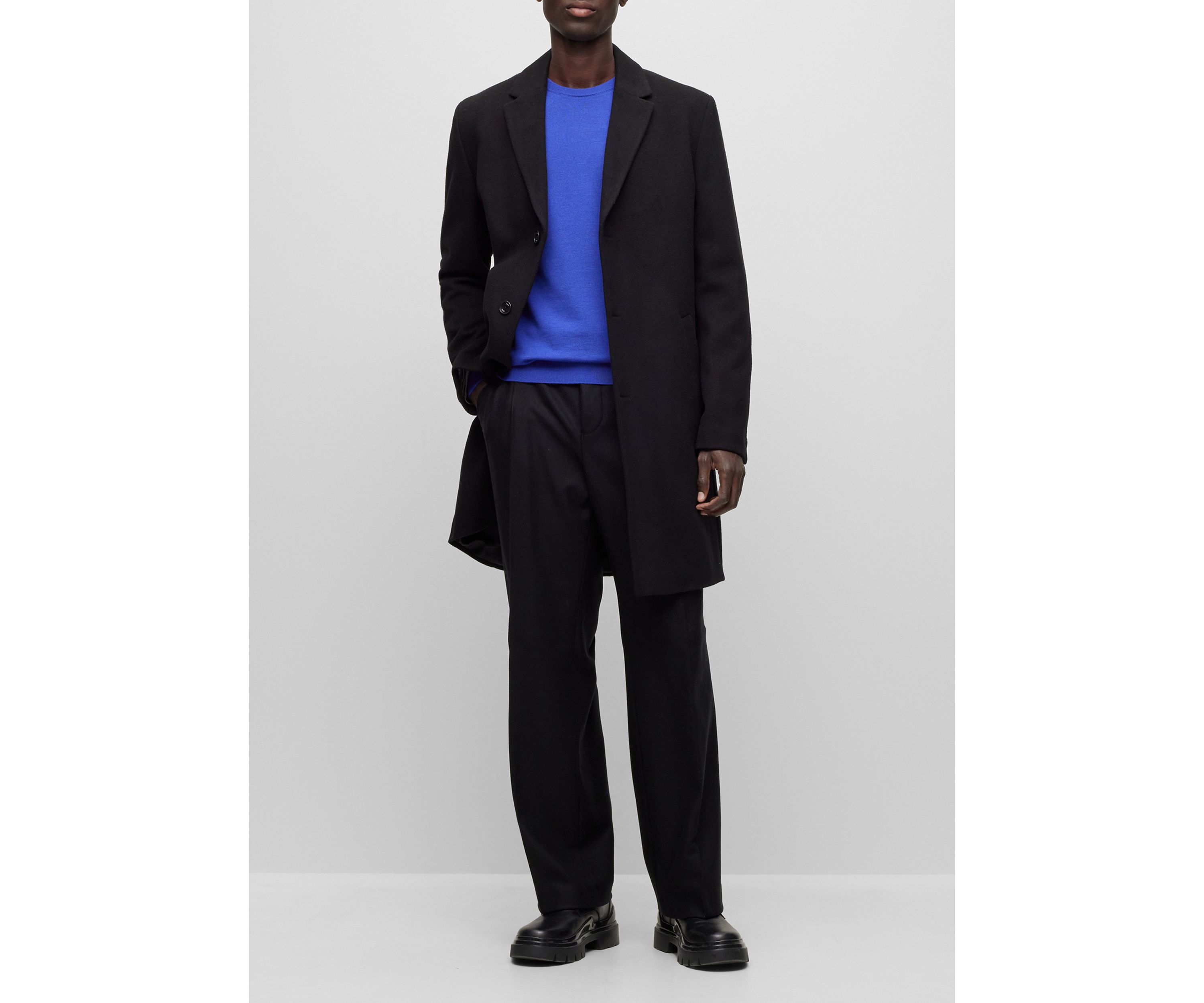 Mens Knitwear Regular Fit Sweater