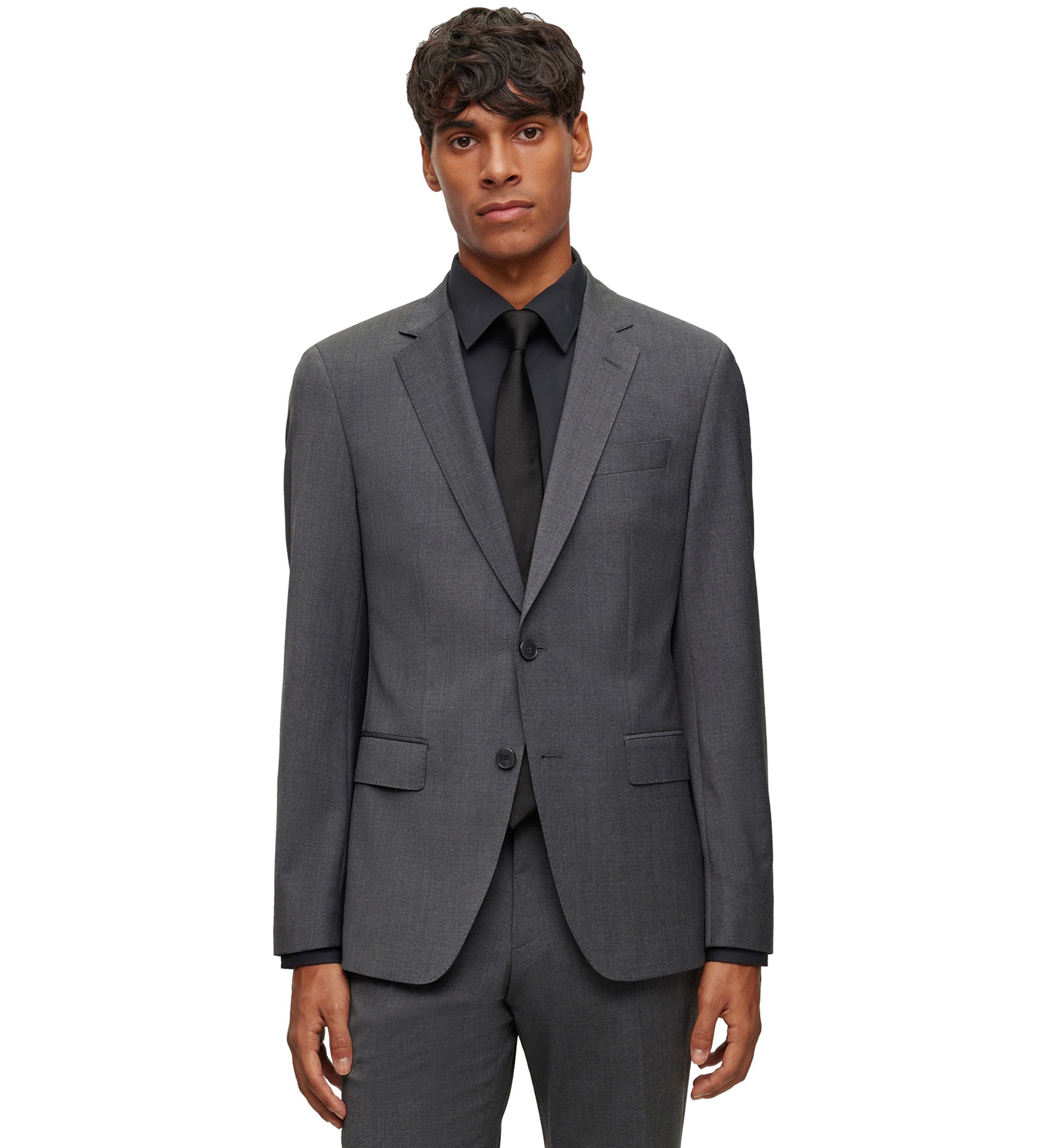 Solid Suit Separate Jacket