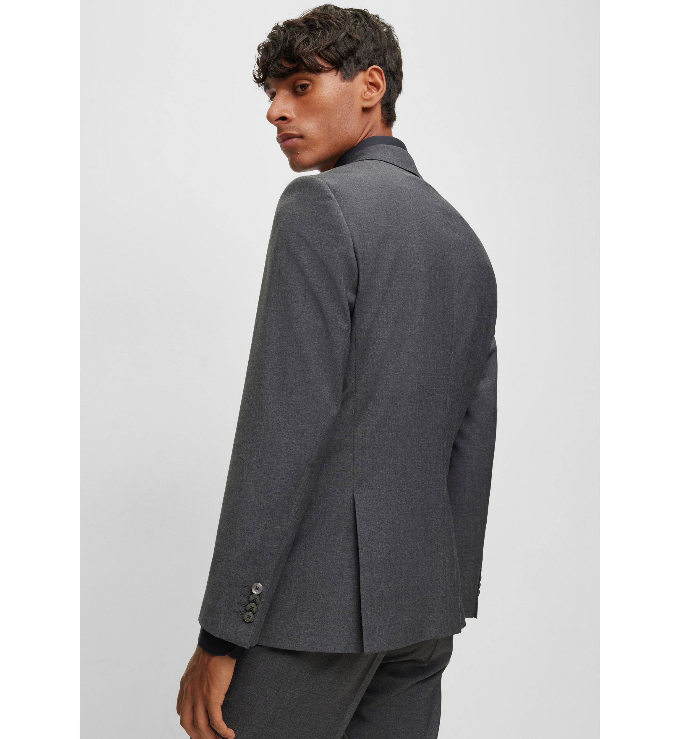 Solid Suit Separate Jacket