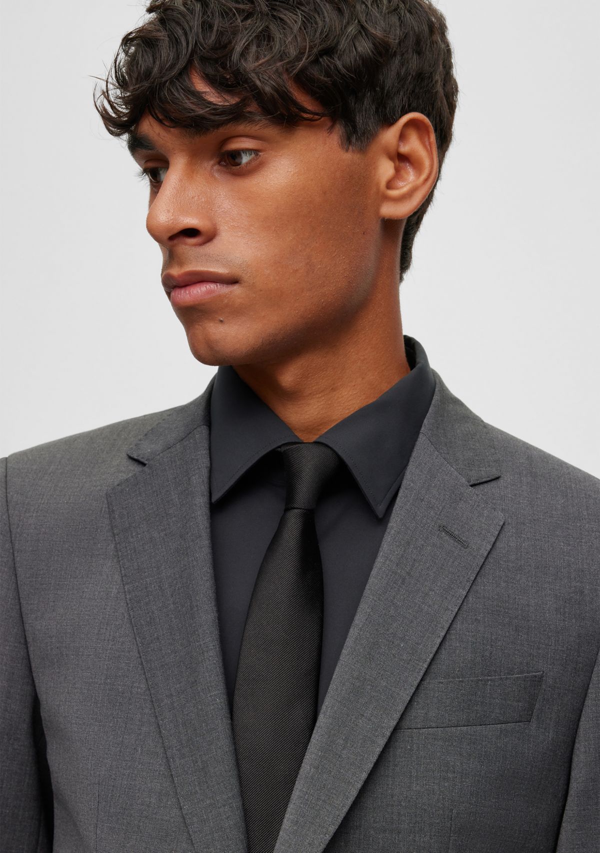 Solid Suit Separate Jacket