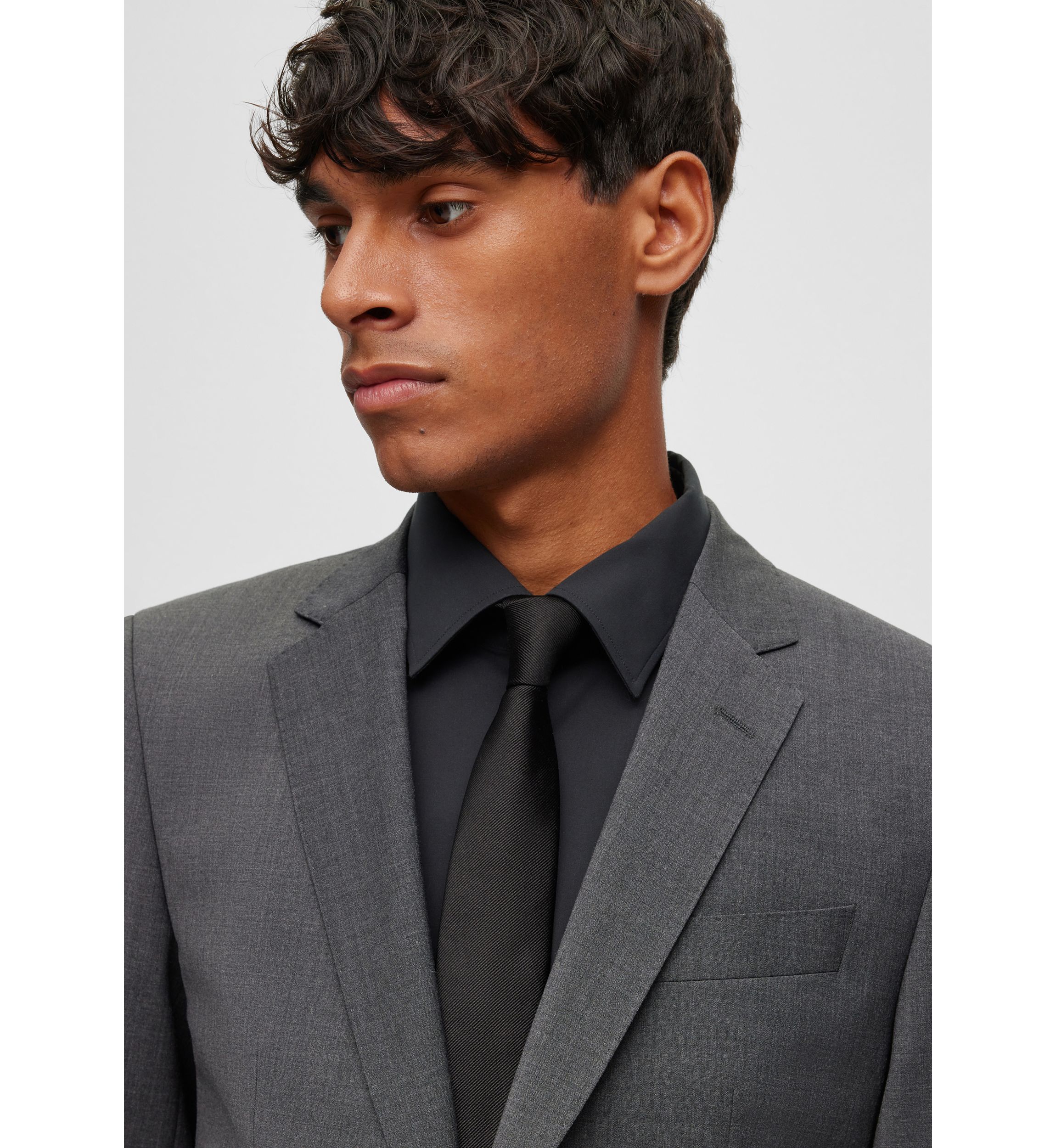 Solid Suit Separate Jacket