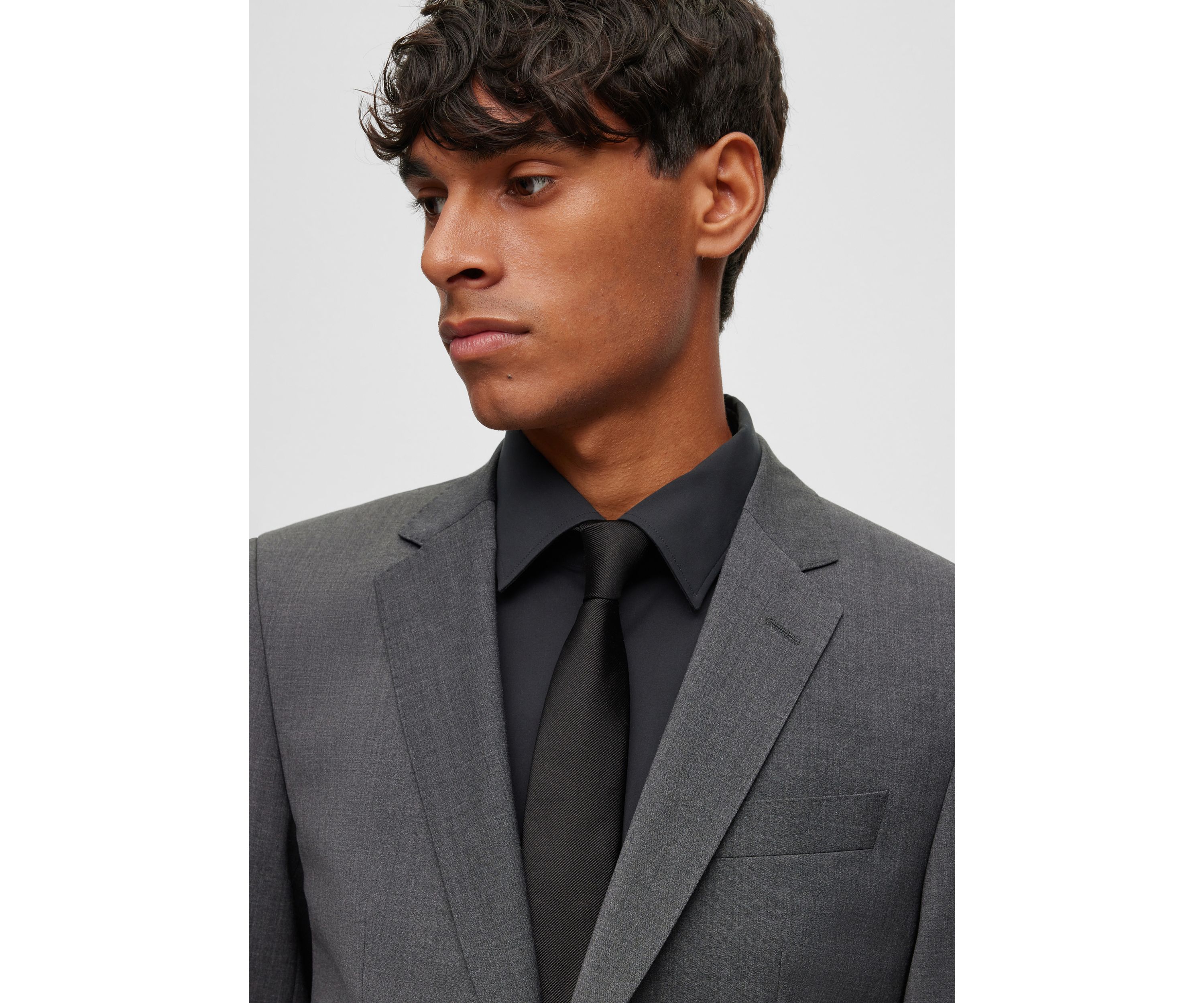 Solid Suit Separate Jacket