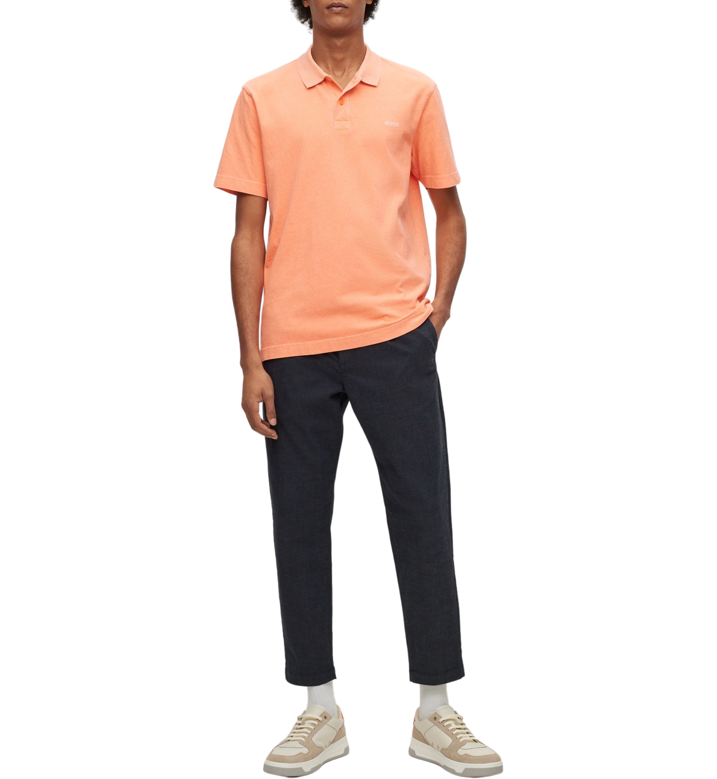 Mens Short Sleeve Cotton Polo Shirt 