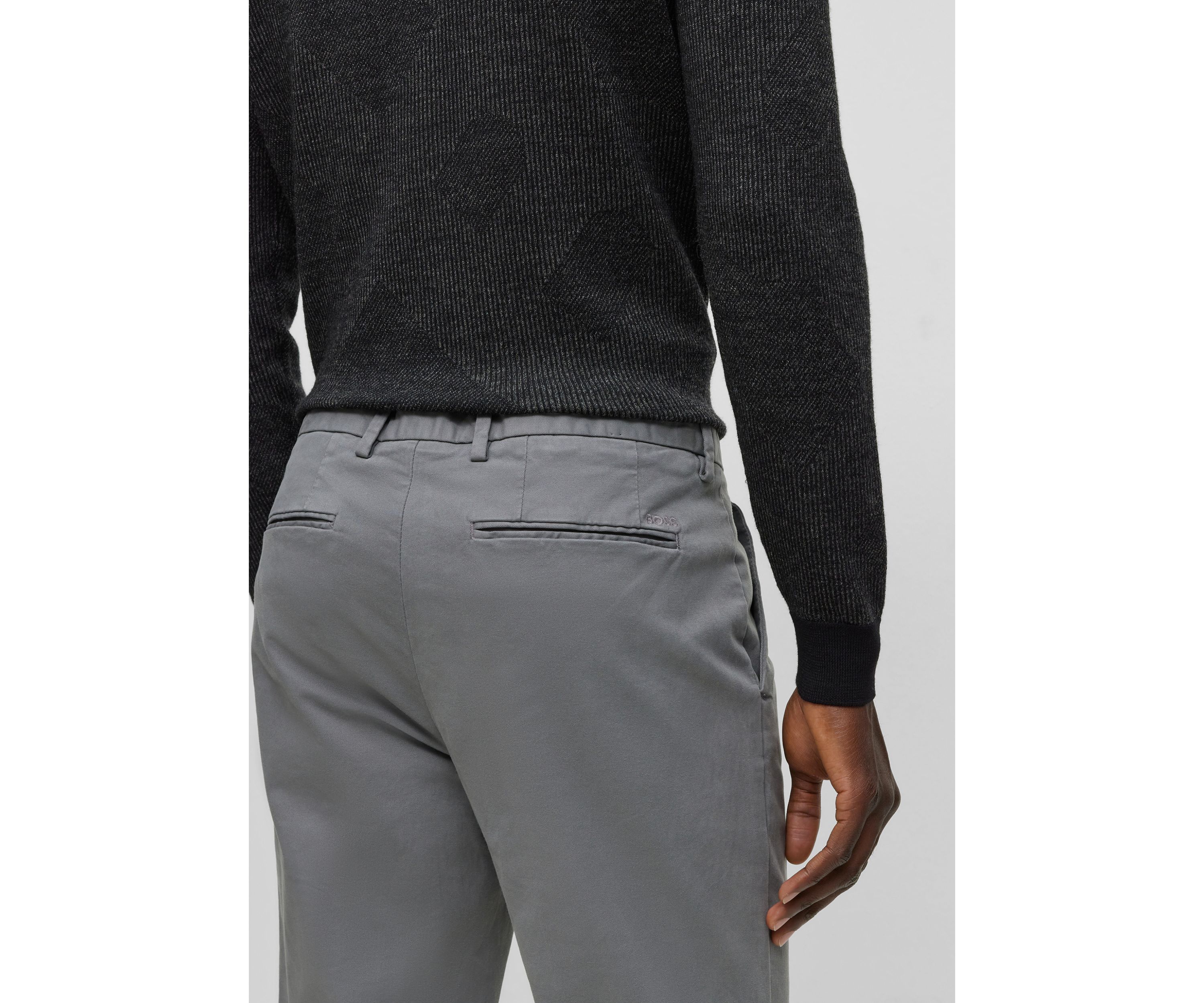 Mens Slim Fit Trouser Pants