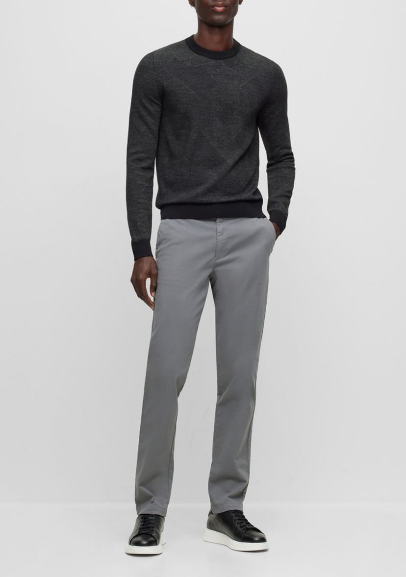 Mens Slim Fit Trouser Pants