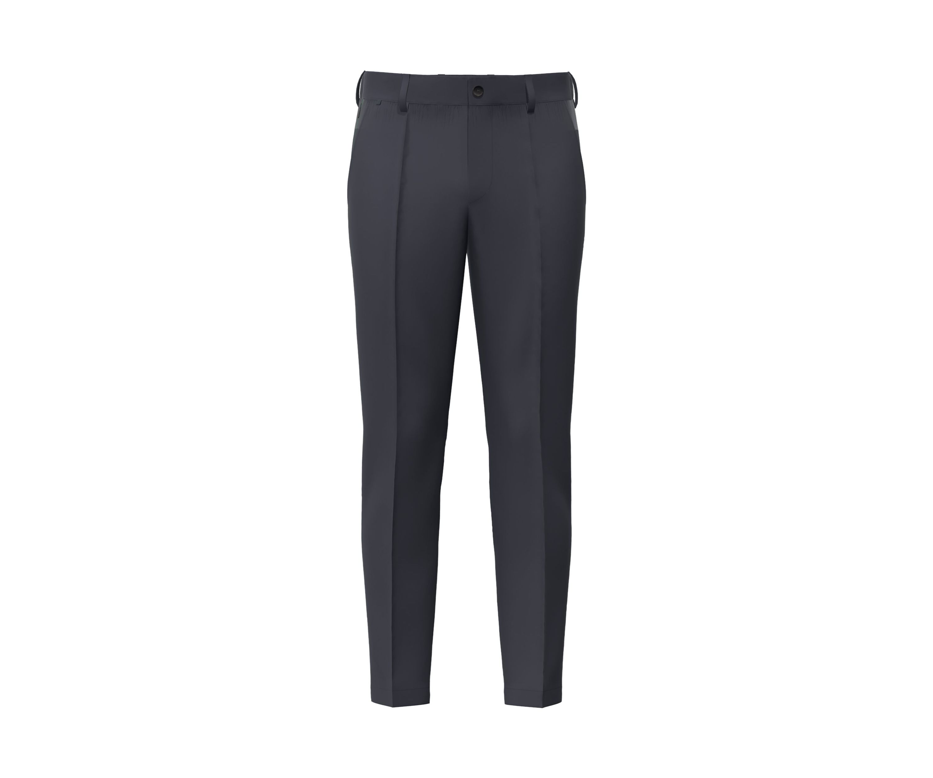 Mens Quality Jersey Synthetic Fiber Solid Dress Pants